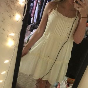 white Hollister dress